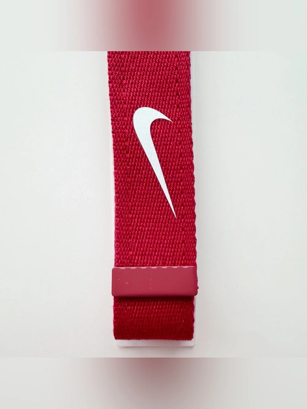 Nike Web Golf Belt Dark Red Belt Buckle Golfing